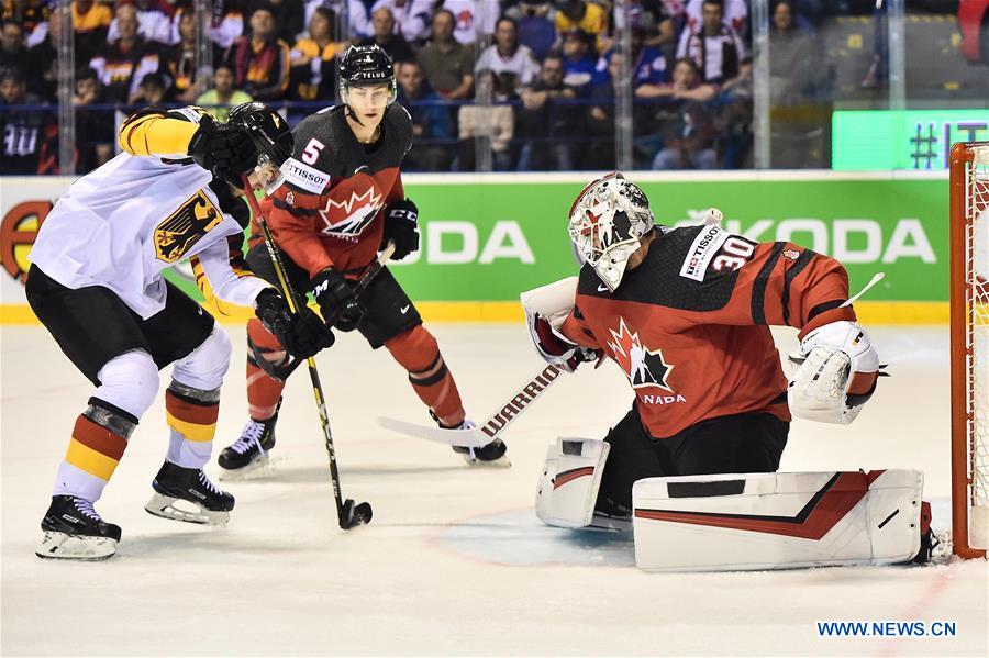 (SP)SLOVAKIA-KOSICE-ICE HOCKEY-IIHF-WORLD CHAMPIONSHIP-GROUP A-CAN VS GER