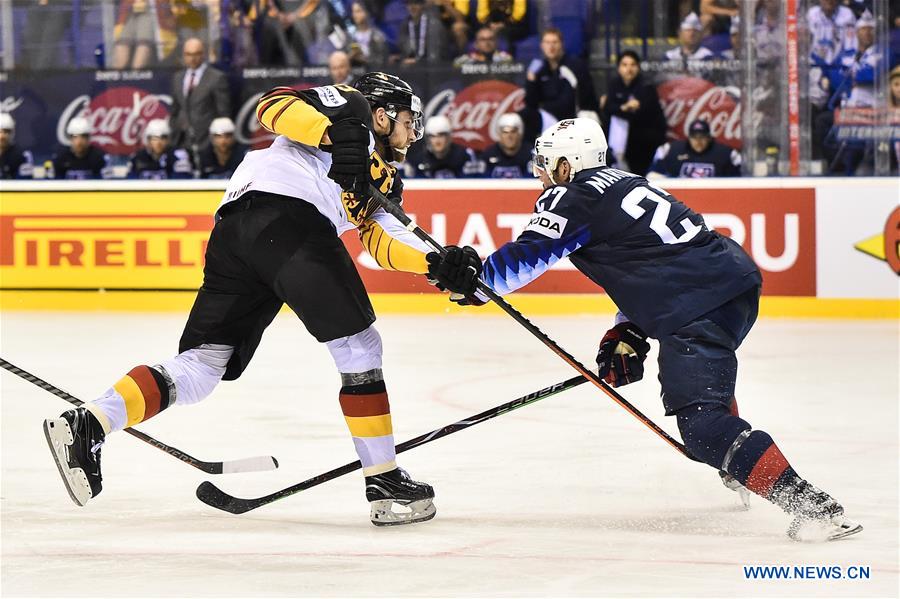 (SP)SLOVAKIA-KOSICE-ICE HOCKEY-IIHF-WORLD CHAMPIONSHIP-GROUP A-GER VS USA