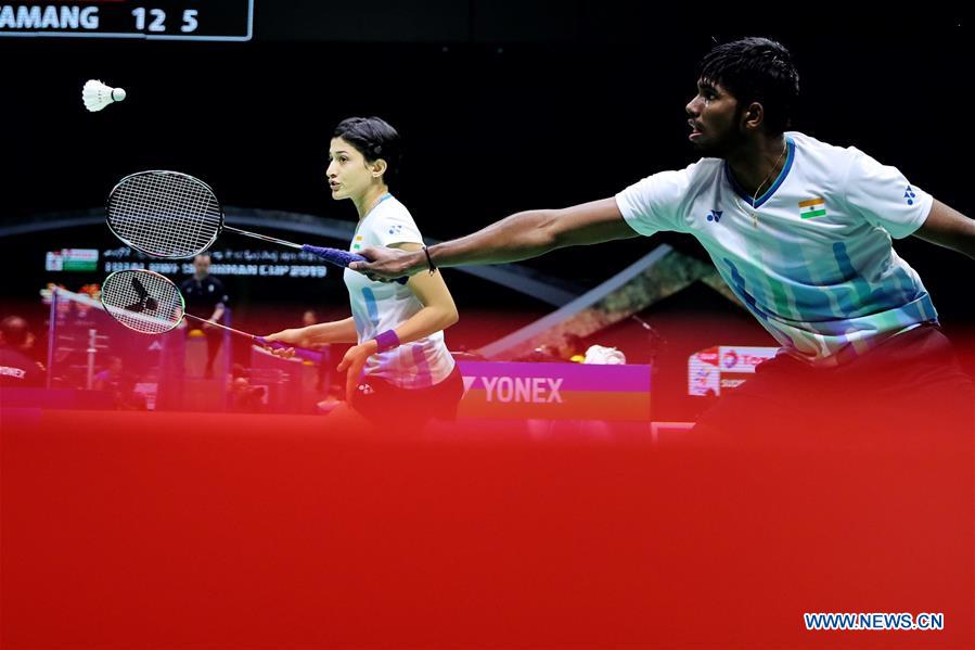 (SP)CHINA-NANNING-BADMINTON-SUDIRMAN CUP 2019 (CN)