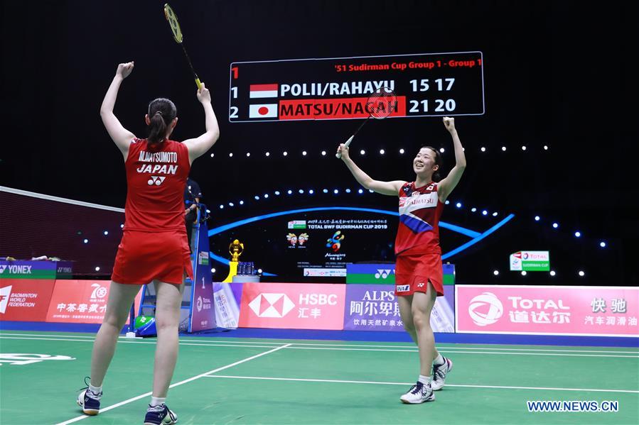 (SP)CHINA-NANNING-BADMINTON-SUDIRMAN CUP 2019(CN)