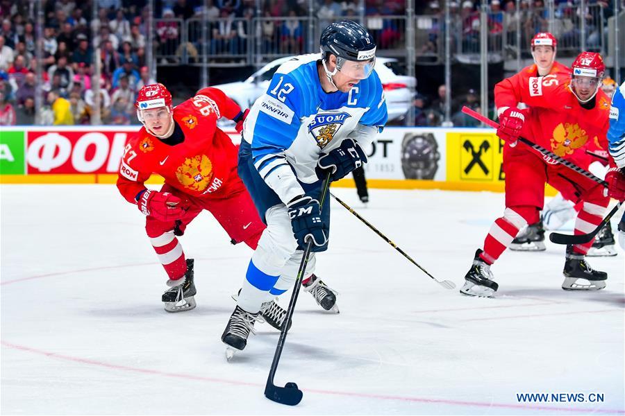 (SP)SLOVAKIA-BRATISLAVA-ICE HOCKEY-IIHF-WORLD CHAMPIONSHIP-SEMIFINAL-FIN VS RUS