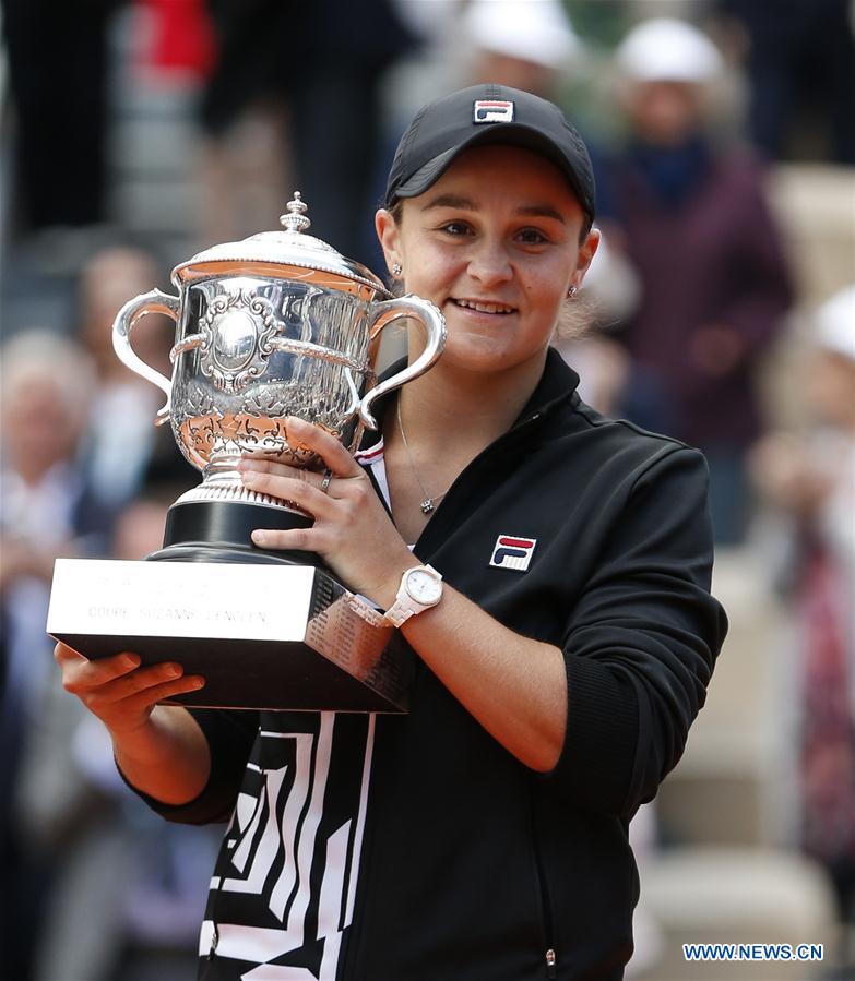 (SP) FRANCE-PARIS-TENNIS-ROLAND GARROS-WOMEN'S SINGLES FINAL