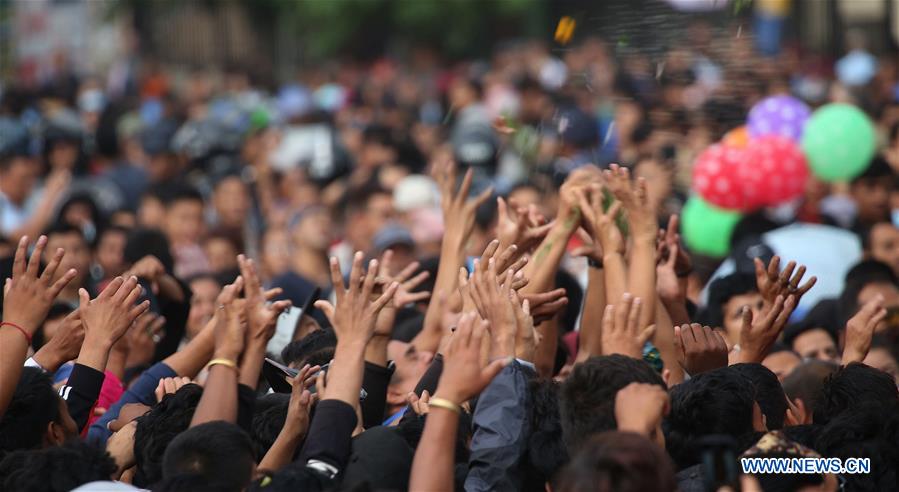 NEPAL-LALITPUR-BHOTO JATRA