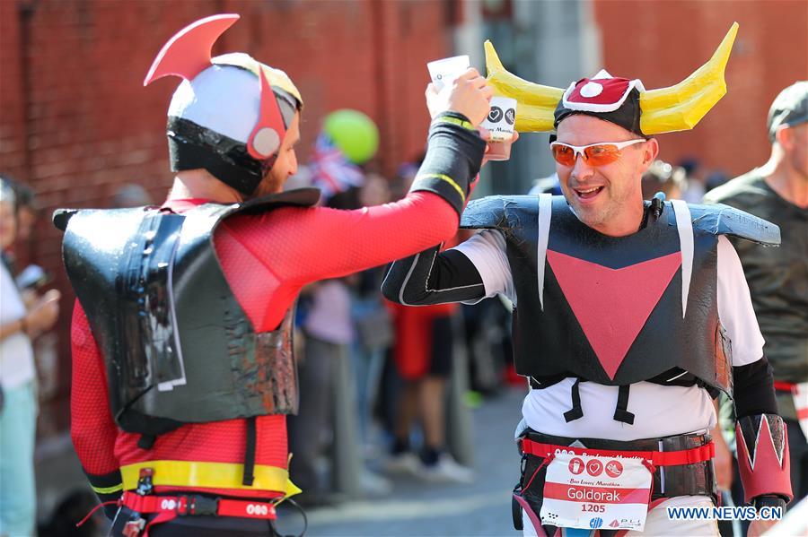 (SP)BELGIUM-LIEGE-BEER LOVERS' MARATHON