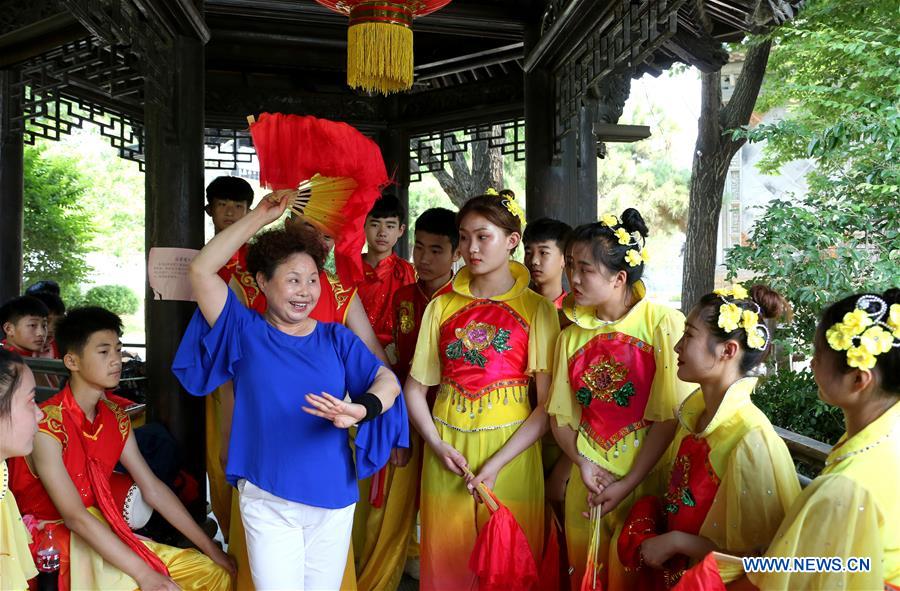 #CHINA-SHANDONG-ZAOZHUANG-INTANGIBLE CULTURAL HERITAGE (CN)