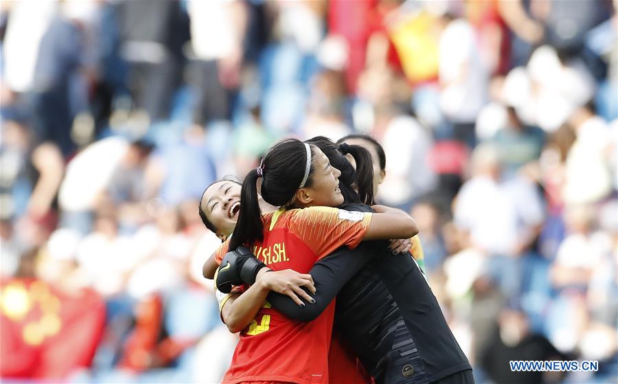 (SP)FRANCE-LE HAVRE-2019 FIFA WOMEN'S WORLD CUP-GROUP B-CHN VS ESP