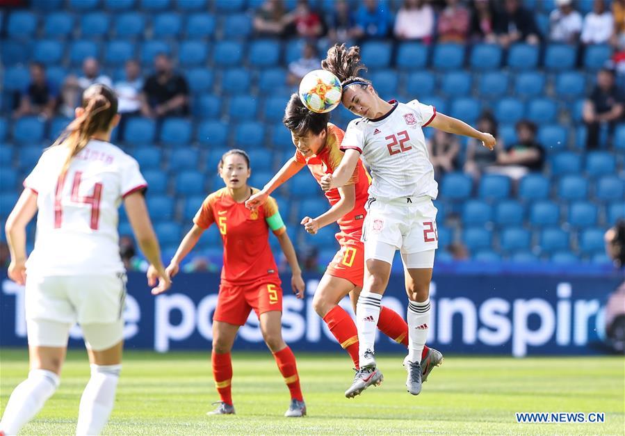 (SP)FRANCE-LE HAVRE-2019 FIFA WOMEN'S WORLD CUP-GROUP B-CHN VS ESP