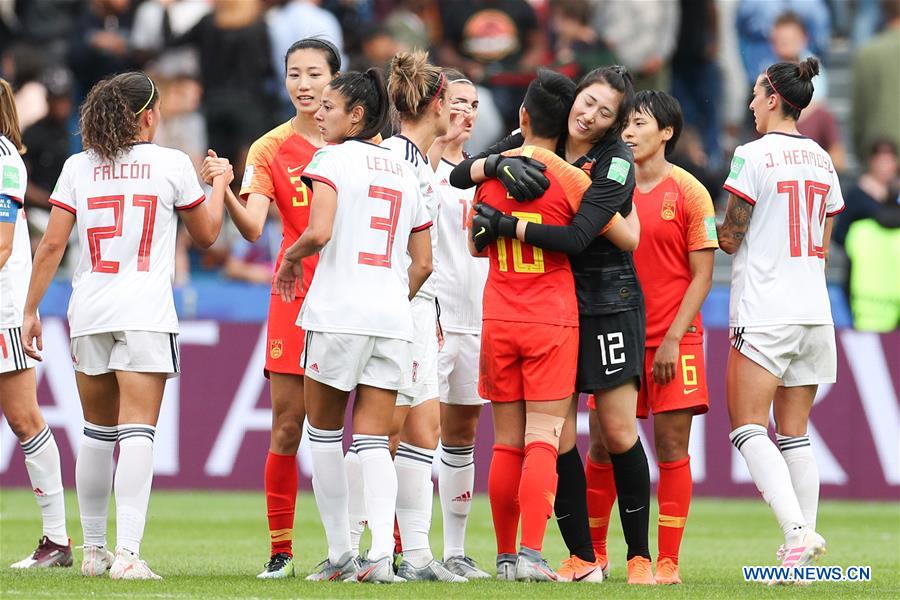 (SP)FRANCE-LE HAVRE-2019 FIFA WOMEN'S WORLD CUP-GROUP B-CHINA-SPAIN