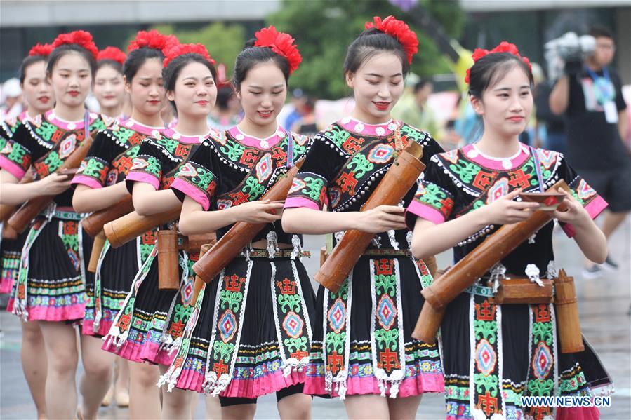 #CHINA-HUNAN-XIANGXI-DRUM FESTIVAL (CN)