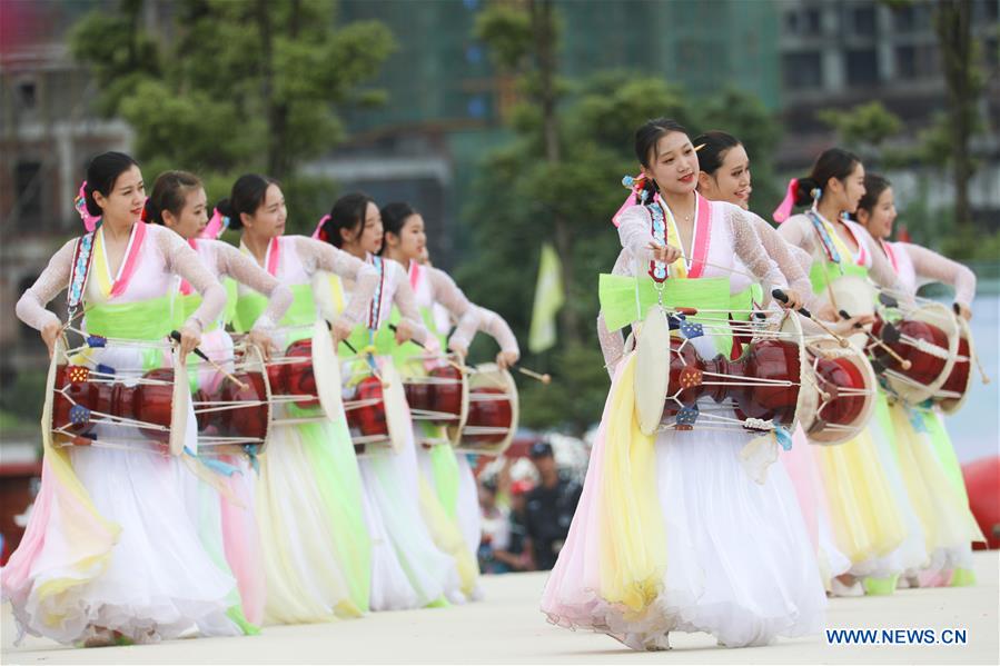 #CHINA-HUNAN-XIANGXI-DRUM FESTIVAL (CN)