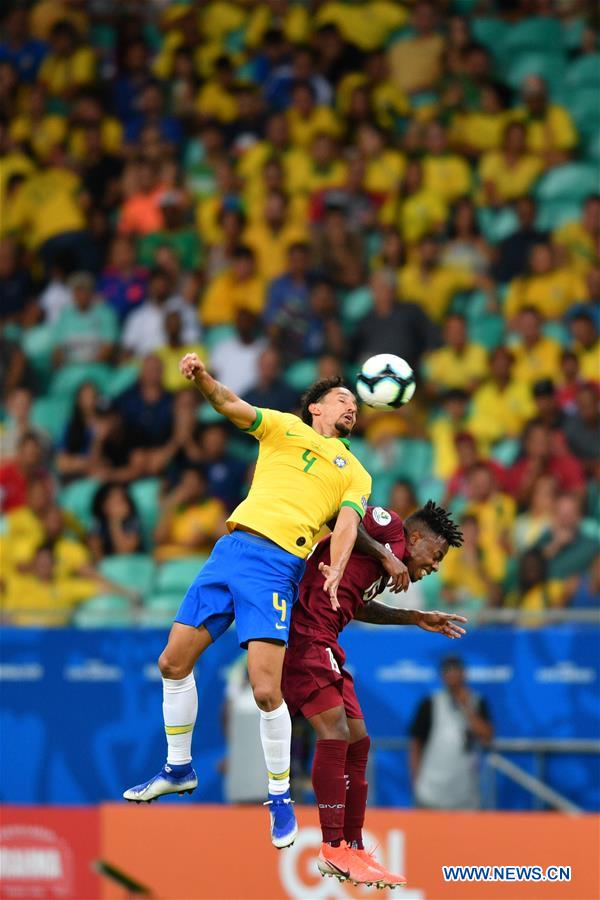 (SP)BRAZIL-SALVADOR-SOCCER-COPA AMERICA 2019-BRAZIL VS VENEZUELA