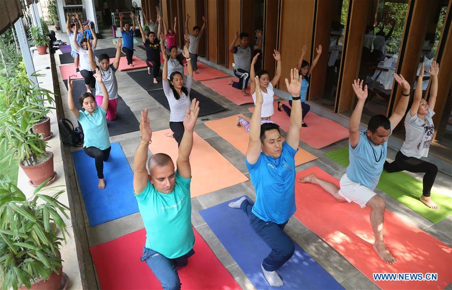 NEPAL-KATHMANDU-INTERNATIONAL YOGA DAY