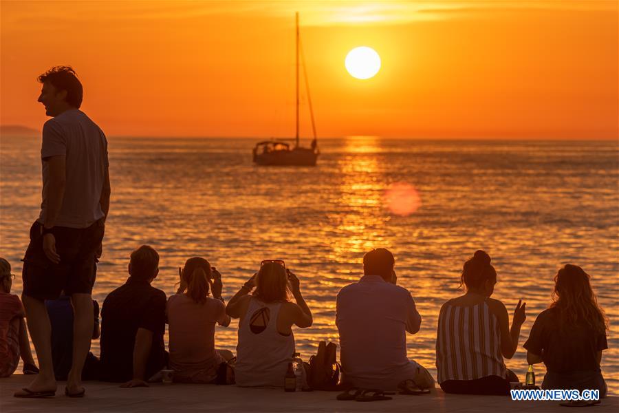 CROATIA-ZADAR-SUNSET