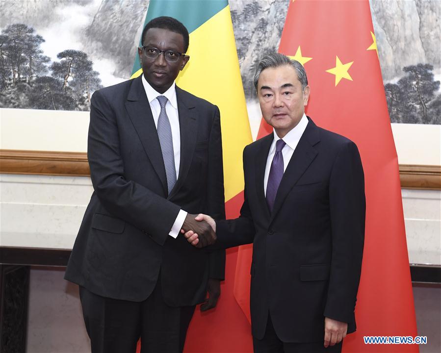 CHINA-BEIJING-WANG YI-SENEGAL-FM-MEETING (CN)