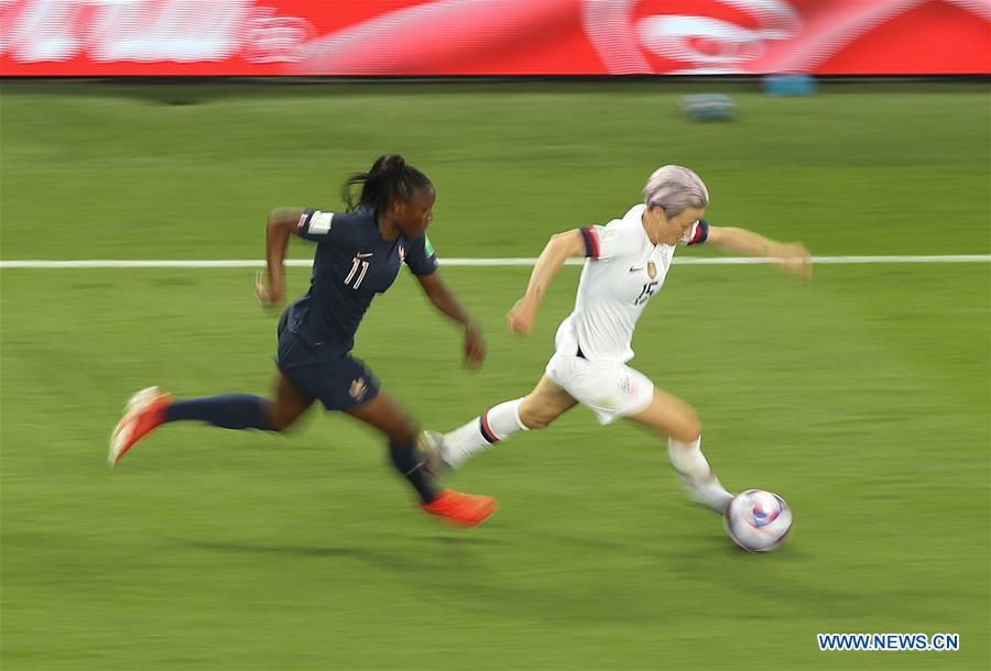 (SP)FRANCE-PARIS-FIFA WOMEN'S WORLD CUP-QUARTERFINAL-FRA VS USA