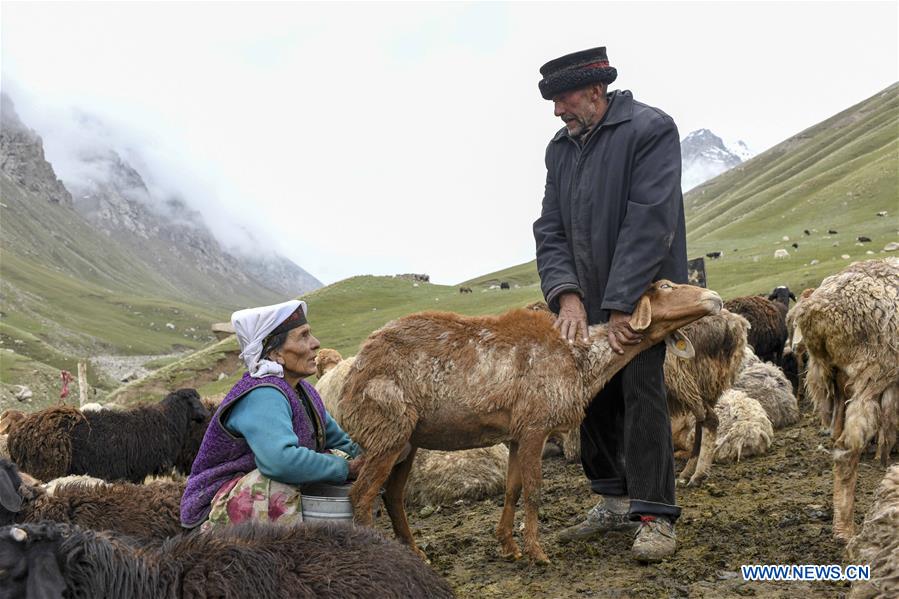 CHINA-XINJIANG-TAXKORGAN-HERDSMAN-POVERTY ALLEVIATION (CN)