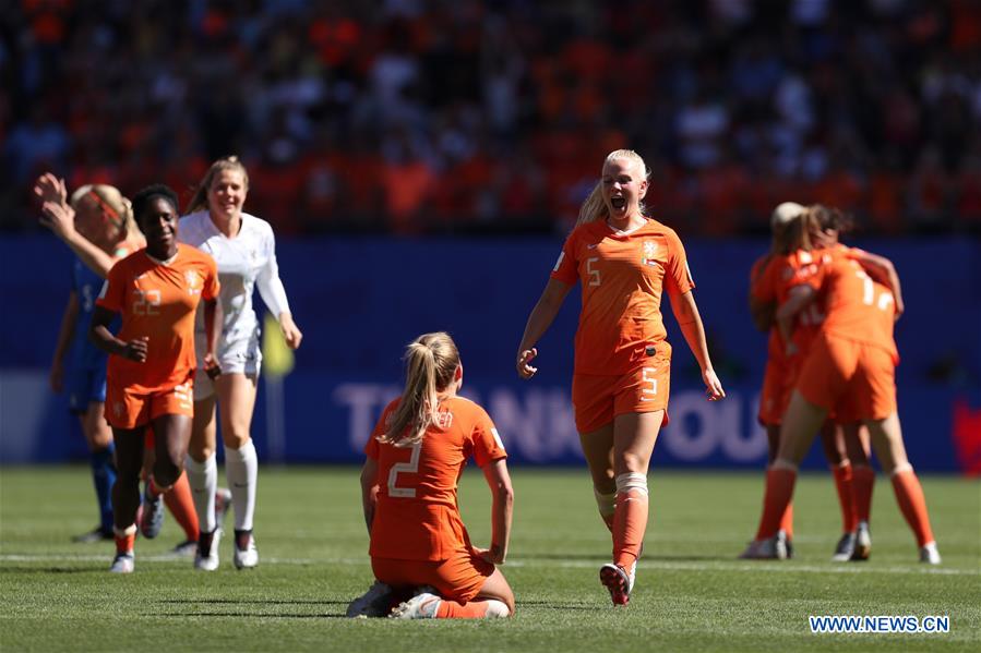 (SP)FRANCE-VALENCIENNES-SOCCER-FIFA WOMEN'S WORLD CUP-QUARTERFINAL-ITA VS NED