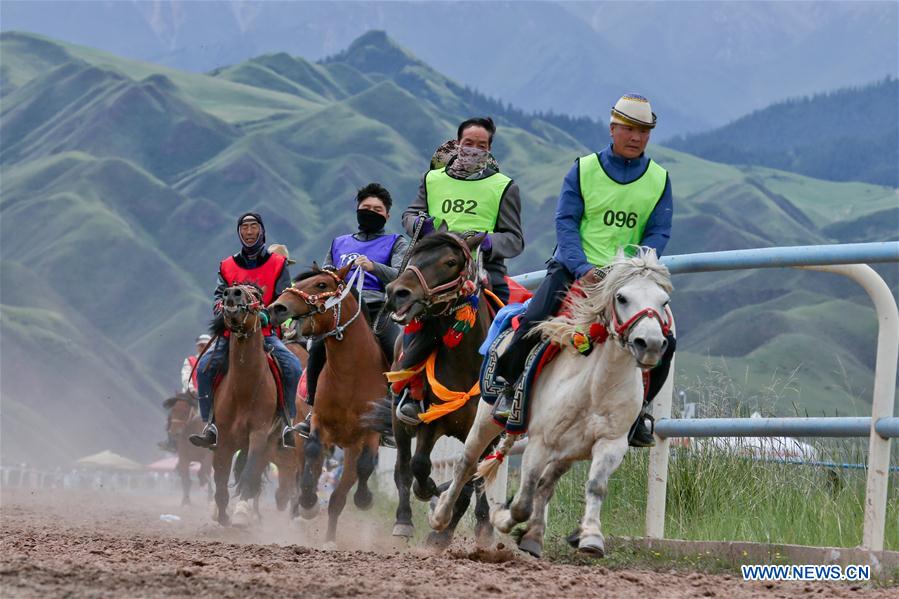 #CHINA-GANSU-ZHANGYE-HORSE RACING (CN)