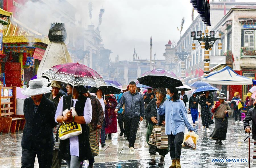 CHINA-TIBET-LHASA-RAINFALL (CN)