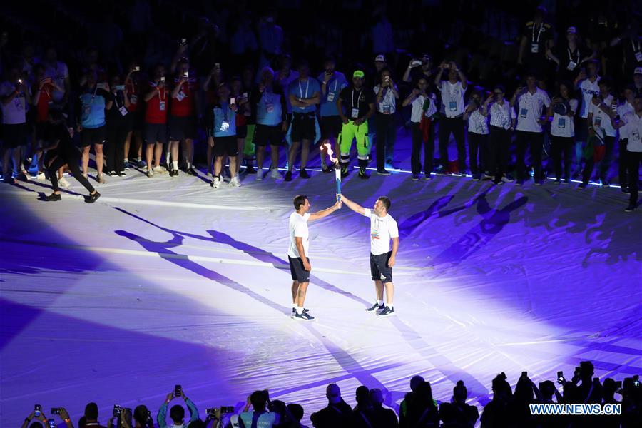 (SP)ITALY-NAPLES-SUMMER UNIVERSIADE-OPENING CEREMONY