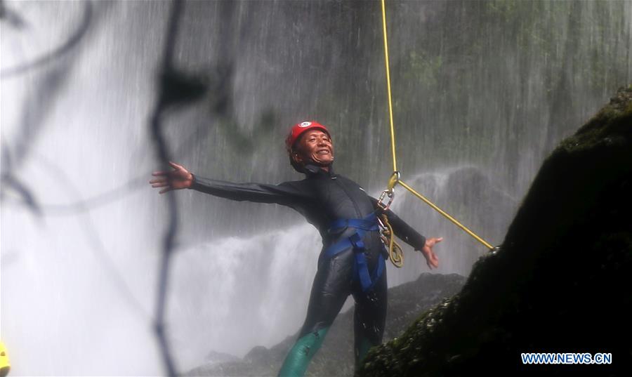 (SP) NEPAL-KATHMANDU-NATIONAL CANYONING FESTIVAL 2019