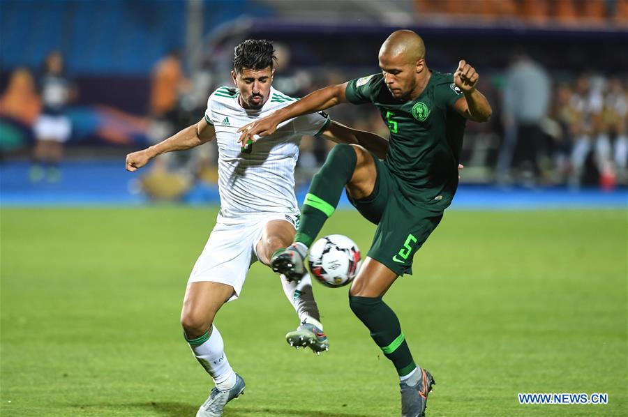 (SP)EGYPT-CAIRO-SOCCER-AFRICA CUP-SEMI FINALS-ALGERIA VS NIGERIA