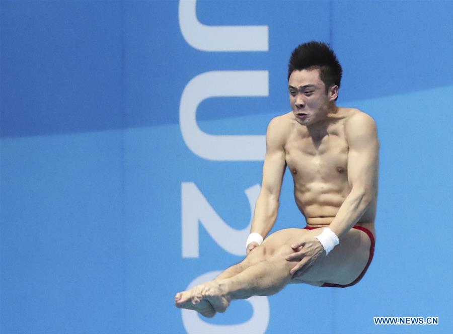 (SP)SOUTH KOREA-GWANGJU-FINA WORLD CHAMPIONSHIPS-DIVING-MEN'S 3M SPRINGBOARD SEMIFINAL