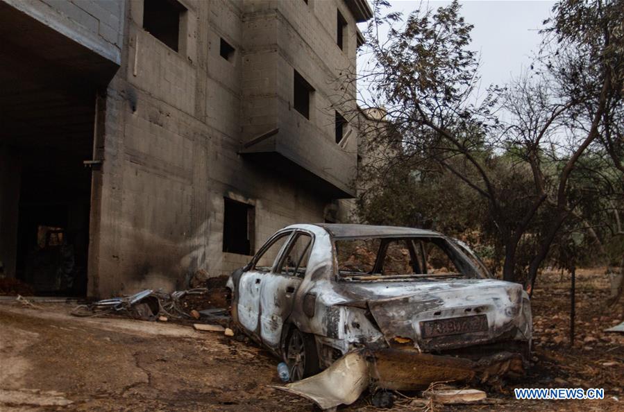 ISRAEL-ARARA-HEATWAVE-FIRES