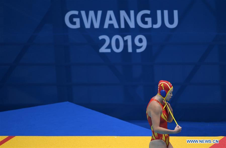 (SP)SOUTH KOREA-GWANGJU-FINA WORLD CHAMPIONSHIPS-WATER POLO