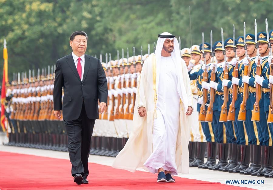 CHINA-BEIJING-XI JINPING-CROWN PRINCE OF ABU DHABI-TALKS (CN)