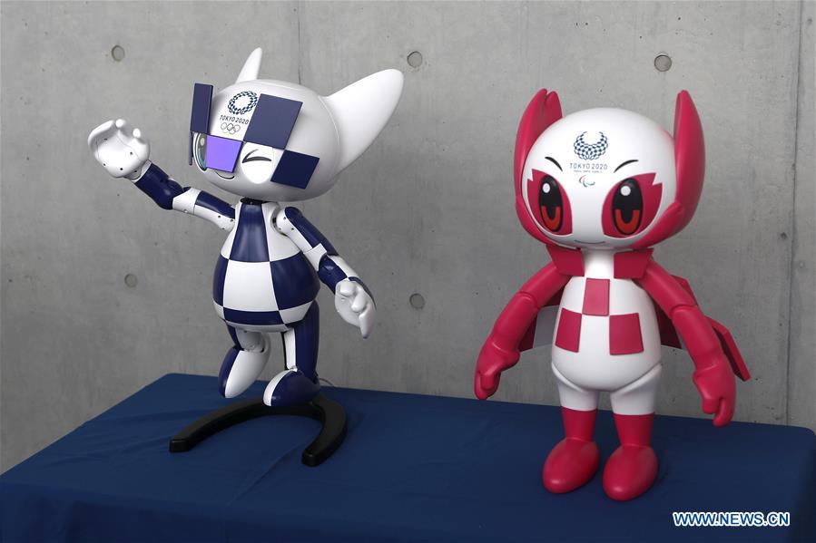 (SP)JAPAN-TOKYO-OLYMPIC-MASCOT ROBOTS