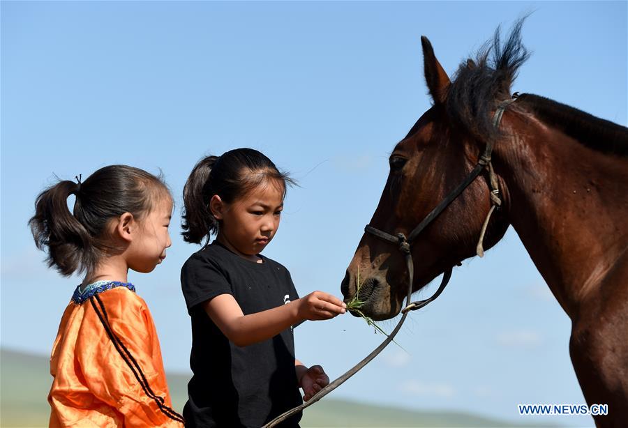 CHINA-INNER MONGOLIA-YOUNG JOCKEY-SUMMER VACATION (CN)