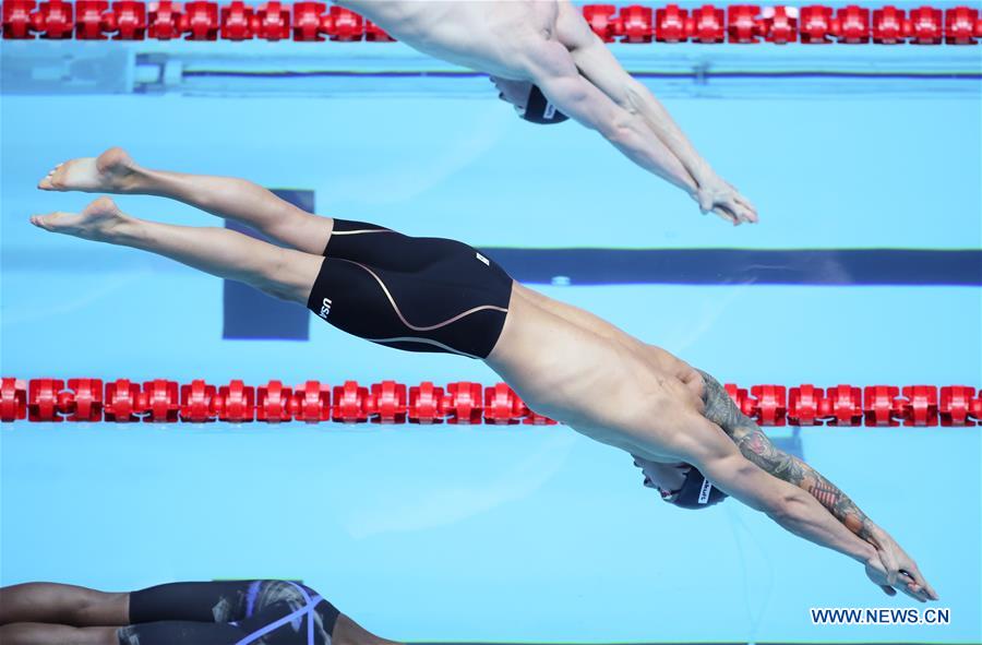 (SP)SOUTH KOREA-GWANGJU-FINA WORLD CHAMPIONSHIPS-SWIMMING-DAY 6