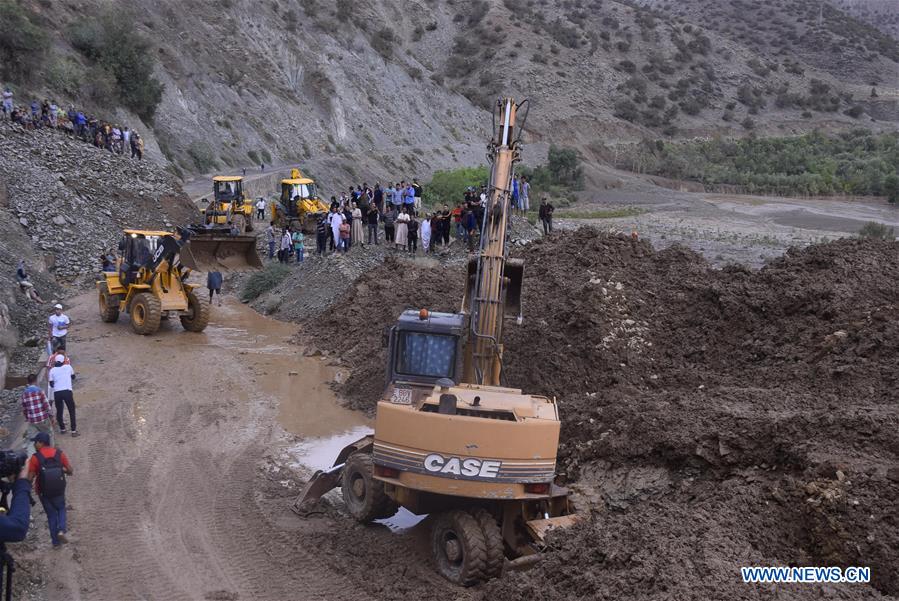 MOROCCO-TUK AL-KHAIR-LANDSLIDE-RESCUE