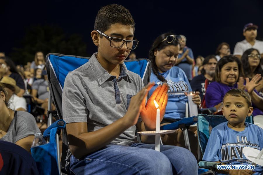 U.S.-EL PASO-MASS SHOOTING-MOURNING