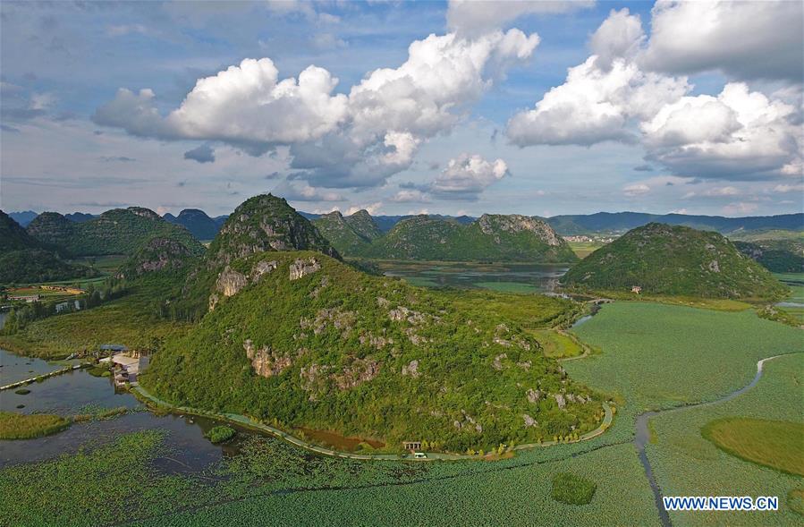 CHINA-YUNNAN-QIUBEI-PUZHEHEI NATIONAL WETLAND PARK-SCENERY (CN)