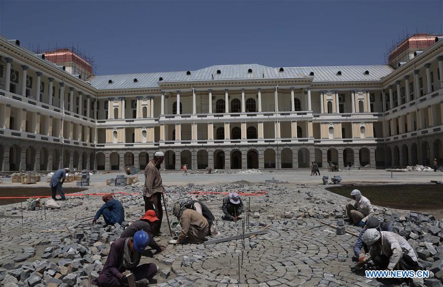 AFGHANISTAN-KABUL-DARUL AMAN PALACE-RECONSTRUCTION