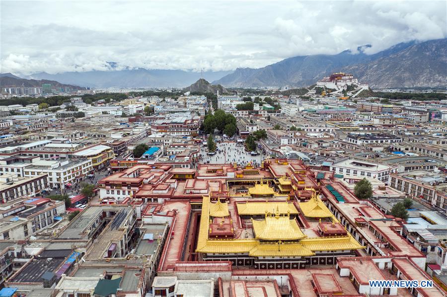 (InTibet)CHINA-TIBET-LHASA-AERIAL VIEW (CN)