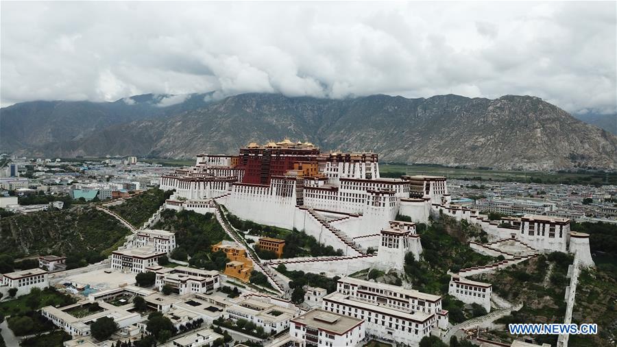 (InTibet)CHINA-TIBET-LHASA-AERIAL VIEW (CN)