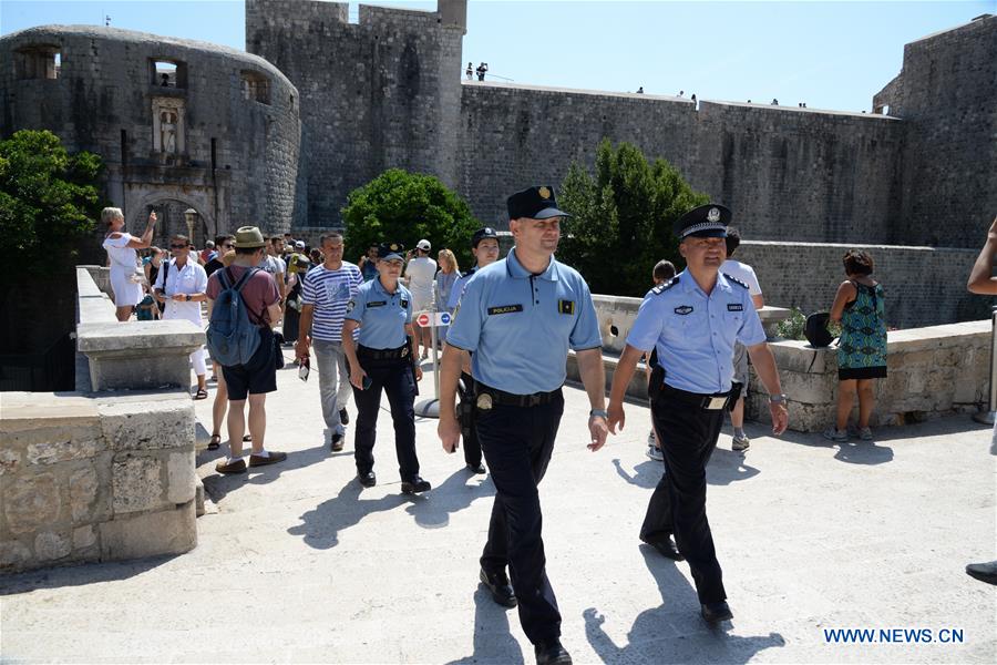 CROATIA-CHINA-POLICE-JOINT PATROL