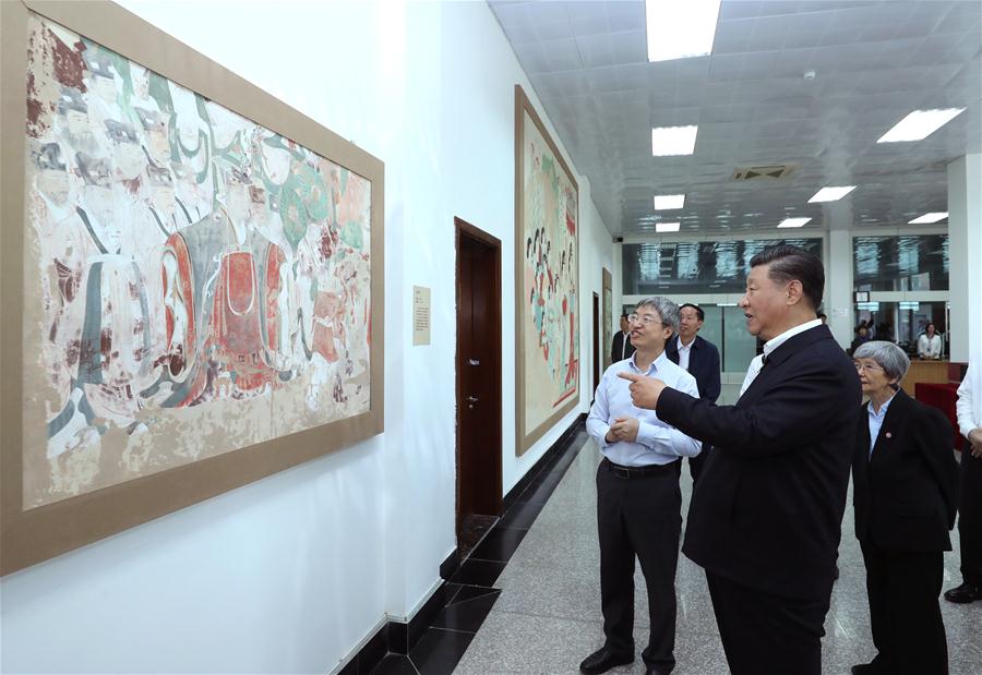 CHINA-DUNHUANG-XI JINPING-SYMPOSIUM (CN)