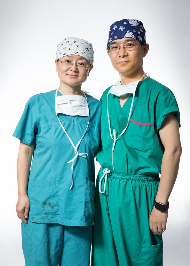 (FOCUS)CHINA-BEIJING-MEDICAL WORKERS' DAY-PHYSICIAN COUPLE (CN)