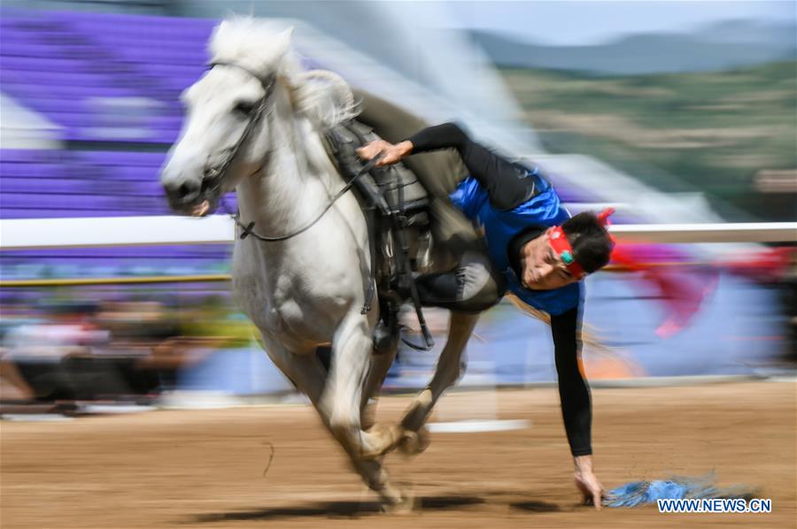 CHINA-INNER MONGOLIA-HUHHOT-EQUESTRIAN SHOW (CN)