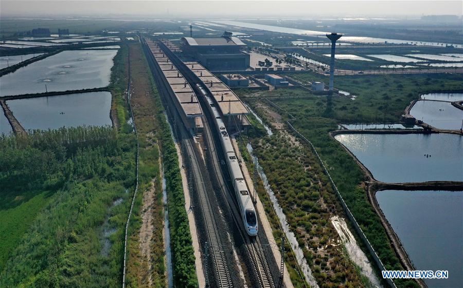 CHINA-HEBEI-CAOFEIDIAN-HIGH-SPEED RAILWAY-OPERATION (CN)