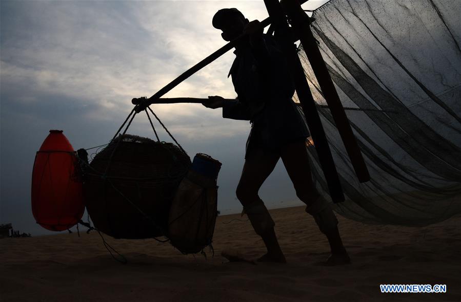 CHINA-SHANDONG-RIZHAO-SHRIMP HARVEST (CN)