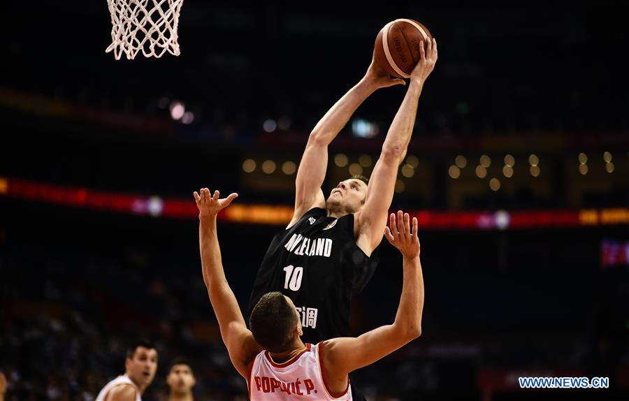 (SP)CHINA-NANJING-BASKETBALL-FIBA WORLD CUP-GROUP F-MONTENEGRO VS NEW ZEALAND(CN)