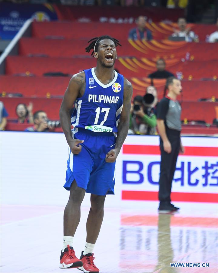 (SP)CHINA-FOSHAN-BASKETBALL-FIBA WORLD CUP-GROUP D-PHI VS ANG (CN)