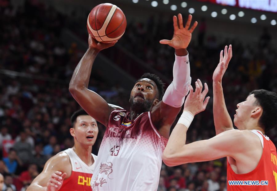 (SP)CHINA-BEIJING-BASKETBALL-FIBA WORLD CUP-GROUP A-CHINA VS VENEZUELA (CN)