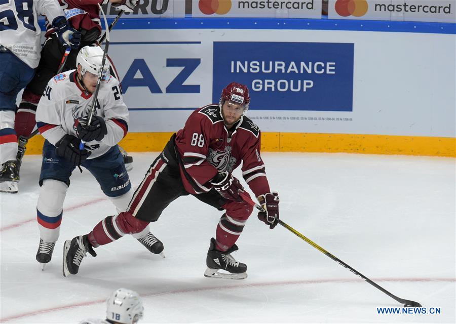 (SP)LATVIA-RIGA-ICE HOCKEY-KHL-RIGA DINAMO VS NIZHNY NOVGOROD