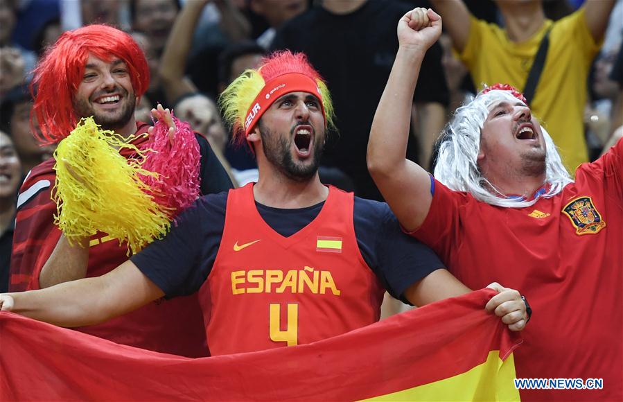 (SP)CHINA-WUHAN-BASKETBALL-FIBA WORLD CUP-GROUP J-SPAIN VS ITALY (CN)